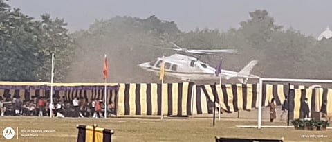 Near Disaster Averted As Chopper Lands At La Martiniere College Polo Ground During Junior School Sports Day