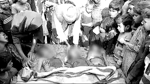 Three Kids Buried Alive In Bahraich, Two Others Critically Injured