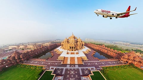 8 Direct Flights Of SpiceJet Begin For Ayodhya, Yogi Adityanath Inaugurates Service
