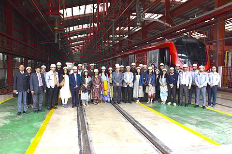57 IAS Trainee Officers Conduct Study Tour Lucknow Metro, Understand Functions