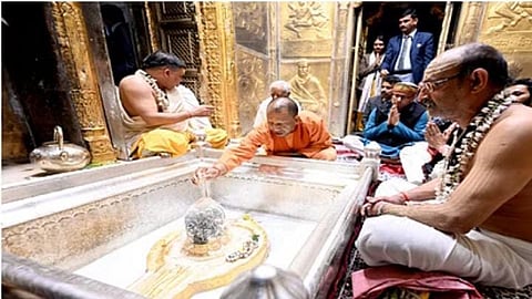 Yogi Adityanath In Varanasi, Offers Prayers At Different Temples