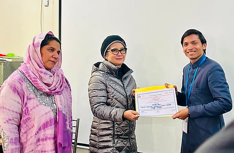 AMU Student Presents Paper At An International Conference