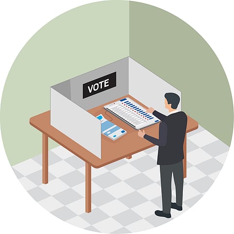 For The First Time In UP, Polling Stations To Be In High-rise Buildings And Gated Colonies