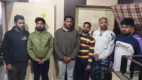Six Members Of Solver Gang Arrested In Meerut By UP STF