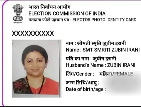 Now Smriti Irani Will Also Vote In Amethi, Becomes Voter From Booth Number 347