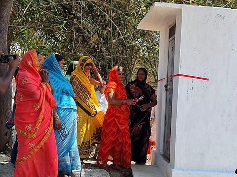 Snehlata Launches FINISH Program’s 2 Millionth Toilet