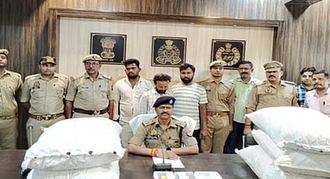 Three-inter-state Drug Smugglers Arrested By Chitrakoot Police
