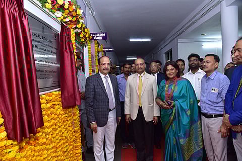 Allahabad HC Chief Justice Arun Bhansali Inaugurates Legal Aid Clinic And Para-legal Volunteer Training Program At RPNLU