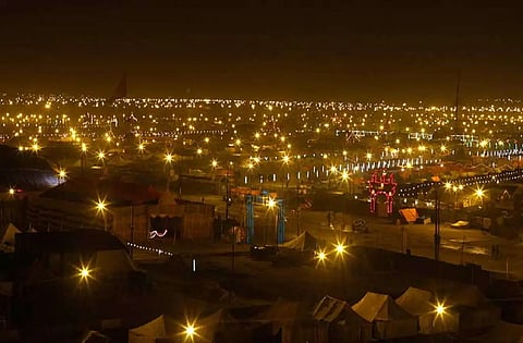 Electricity Department Of Uttar Pradesh Creating A Dreamland At Prayagraj Mahakumbh