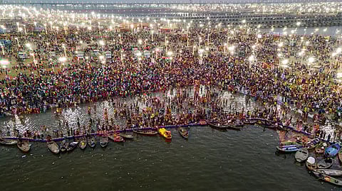 As Millions Take Holy Dip On Magh Poornima At Mahakumbh, Pilgrims Go Gaga Over Arrangements Made