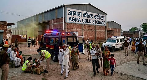 Ammonia Gas Leak at Agra Cold Storage: Village Evacuated; 27 People, Including 6 Children, Hospitalised