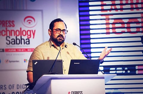 Rajeev Chandrasekhar, Union Minister of State for Electronics and IT