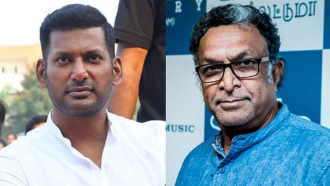 Actor Vishal and Nassar