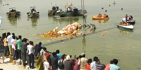 Ganesh procession concludes peacefully in Hyderabad
