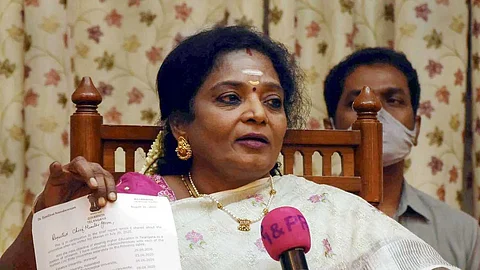 Former Guv Tamilisai slams CM Stalin for elevating son as Deputy CM
