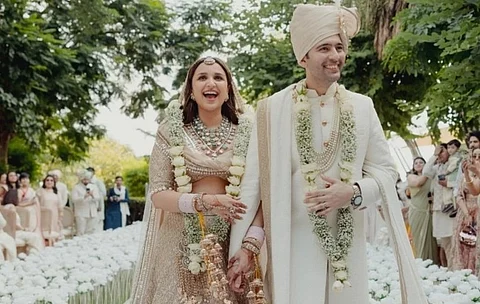 In pictures: Parineeti Chopra and Raghav Chadha tie the knot in Udaipur
