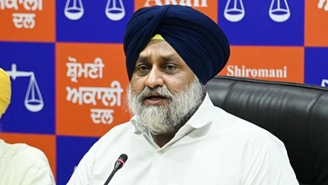 Shiromani Akali Dal chief Sukhbir Badal