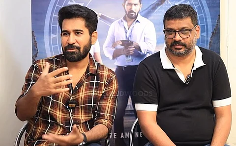 Vijay Antony and CS Amudhan