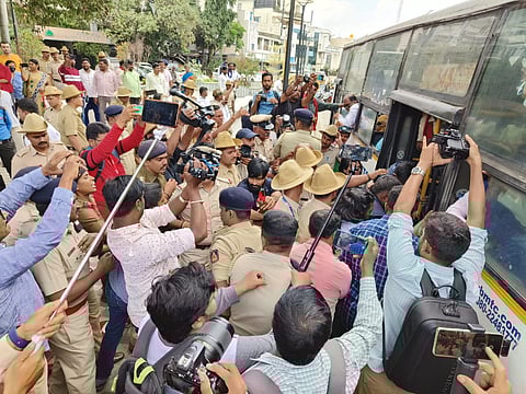Activists demanding right to protest detained by Bengaluru police