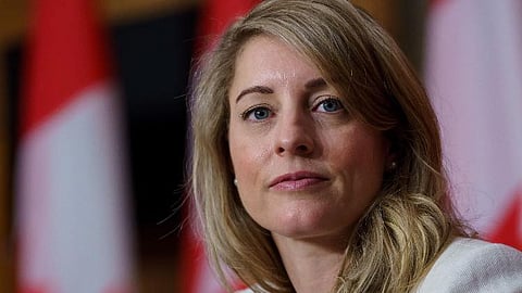 Canadian Foreign Minister Melanie Joly