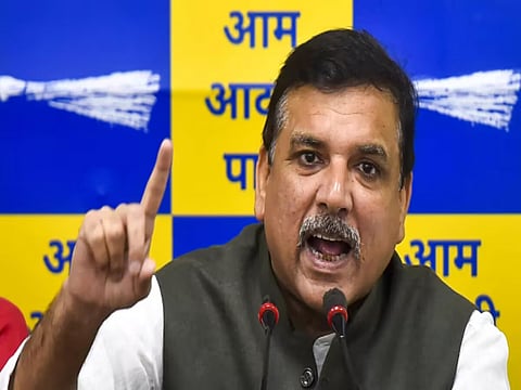 AAP MP Sanjay Singh.