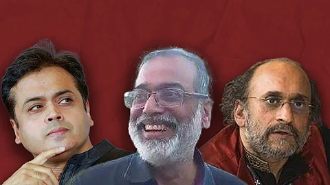 Abhisar Sharma, Prabir Purkayastha, Paranjoy Guha Thakurta