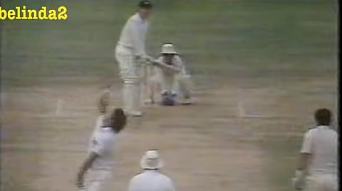 India vs Australia, 1987 World Cup, Chennai (Screengrab)