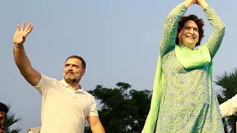 Rahul Gandhi and Priyanka Gandhi Vadra