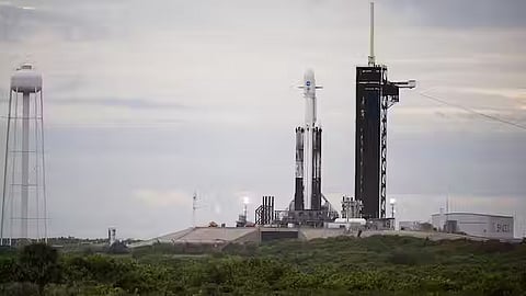 Falcon Heavy rocket with Psyche