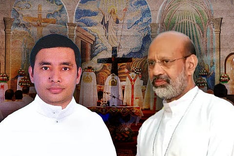 Fr Ajimon Puthiyaparambil, Bishop Remigiose Inchananiyil