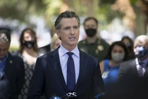 California Governor Gavin Newsom