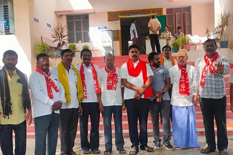 CPI(M), Rythu Sangham and TDP leaders detained in Wyra