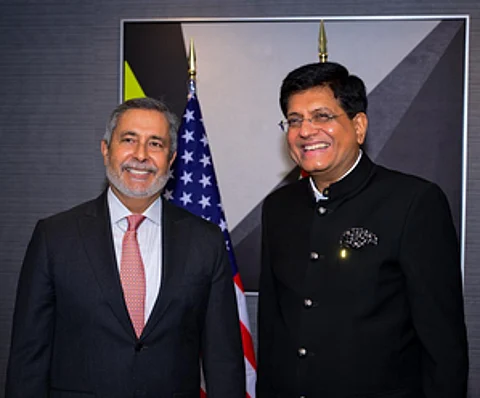 Piyush Goyal&Sanjay Mehrotra