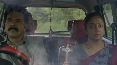 Mammootty and Jyothika in Kaathal-The Core
