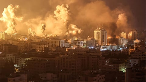 Gaza attacked by Israel