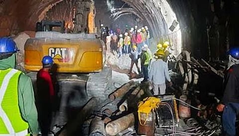 Rescue operations in the Uttarakhand tunnel
