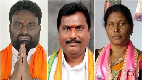 Achary Talloju, Adluri Laxman Kumar, Kova Laxmi