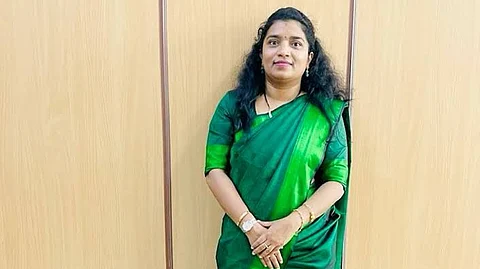 Prathima, officer at Karnataka's Mines and Geology Department