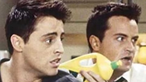 Matt LeBlanc and Matthew Perry