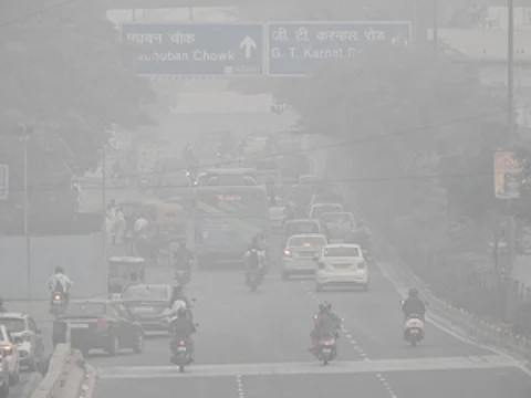 Delhi filled with smog