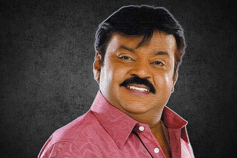 Captain Vijayakant’s mortal remains brought to Chennai’s Island grounds