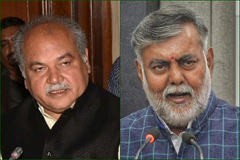 Narendra Singh Tomar and Prahlad Singh Patel