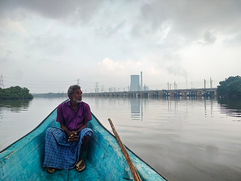 A Kattukuppam fisherman