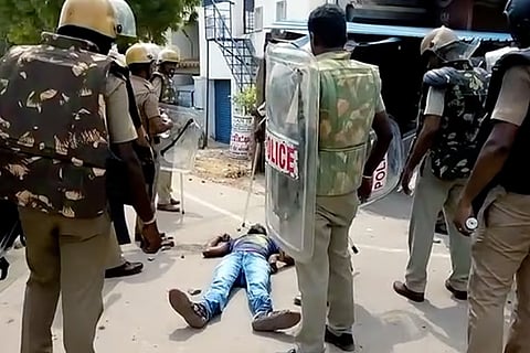 Kaliappan, one of the victims in the Thoothukudi shootings