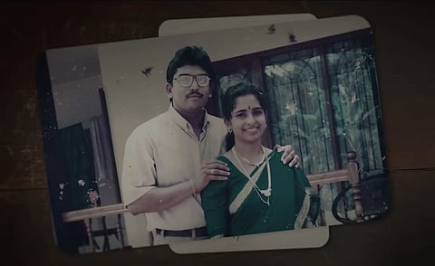 Jolly with her husband Roy Thomas in an old photo