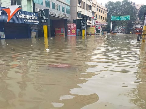 The place where the unidentified body was found