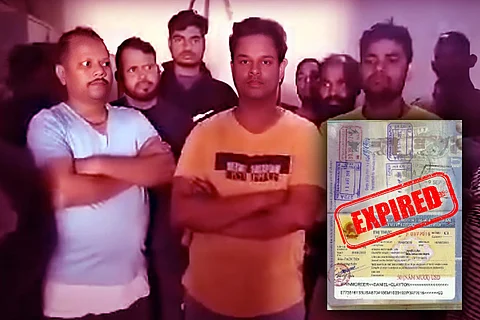 The Indian nationals working with Aseel Universal Garments manufacturing company, stuck in Jordan with expired work permits and visas.