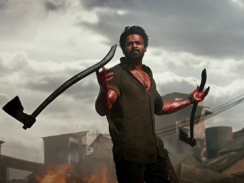 Prabhas in Saalar trailer