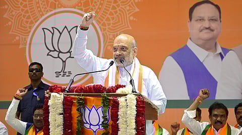 Amit Shah sets goal for BJP's Telangana unit for 2024 Lok Sabha polls