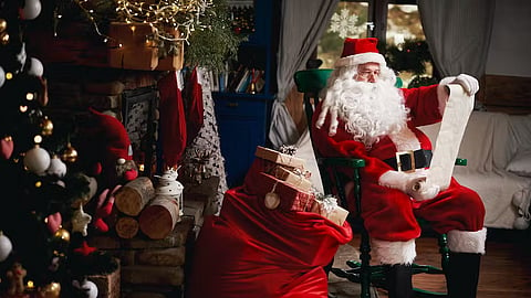 How Christmas became an American holiday tradition, with a Santa Claus, gifts and a tree